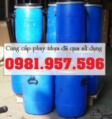 Phuy nhựa 50L, phuy nhựa 70L, phuy nhựa 120L, phuy nhựa 150L