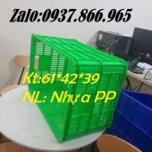 Sọt nhựa rỗng HS 004, sọt nhựa,sóng nhựa đựng hàng trong nhà máy, sọt đựng rau c