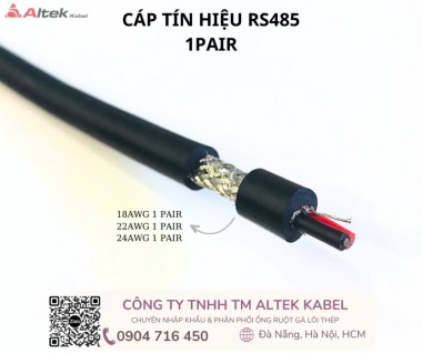 Cáp tín hiệu rs485 Altek Kabel chuyên dùng cho Solar
