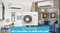 Sử dụng Máy lạnh Multi giải pháp tốt nhất tiết kiệm không gian