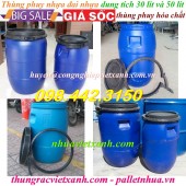 Thùng phuy nhựa dung tích 30 lít và 50 lít giá siêu rẻ call 0984423150 – Huyền