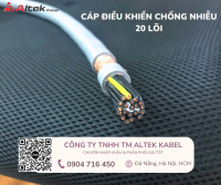 Cáp điều khiển có lưới chống nhiễu 20 lõi SH-500 Altek Kabel