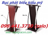 Bục phát biểu, bục đọc diễn văn, bục giảng, bục phát biểu kiểu mỹ, bục gỗ phát b