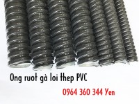 Ống ruột gà lõi thép bọc nhựa PVC phi 20 - 3/4