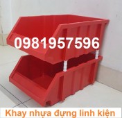 khay nhựa đựng linh kiện, khay nhựa đựng ốc vít, khay bulong, khay ốc vít, kệ nh