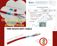 Cáp tín hiệu chống cháy chống nhiễu 2 x 1.5mm2 giá tốt