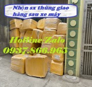 Thùng chở hàng bằng nhựa composite, thùng giao văn phòng phẩm, thùng giao pizza,