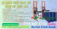 Xe nâng phuy cao , bằng thủy lực 350kg cao 1m4