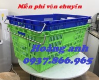 Sọt thanh long, sọt nhựa rỗng- sọt có quai sắt, sọt rỗng tại hà nội, mua sọt qua