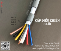 Phân phối cáp 6x0.5,6x0.75,6x1.0,6x1.5 Hà Nội, Đà Nẵng ,Hồ Chí Minh