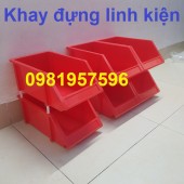 Khay nhựa đựng ốc vít, phụ tùng, cut zoang, khay đựng linh kiện, khay dụng cụ