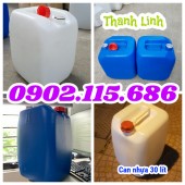 Can nhựa 30 lít, can nhựa đựng hóa chất, can nhựa HDPE, can nhựa đựng chất lỏng,