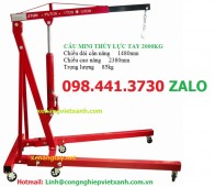 Cẩu thủy lực bằng tay Mini 2000kg