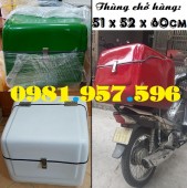 Thùng chở hàng sau xe máy, thùng chở đồ uống