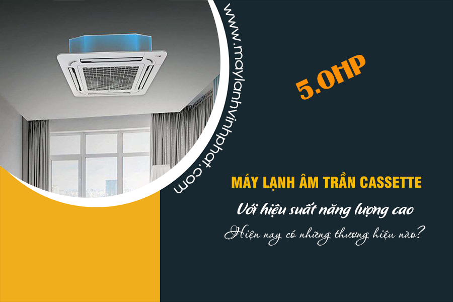 Nhận làm công trình Thi công Máy lạnh âm trần công suất 5HP 1 chiều giá rẻ