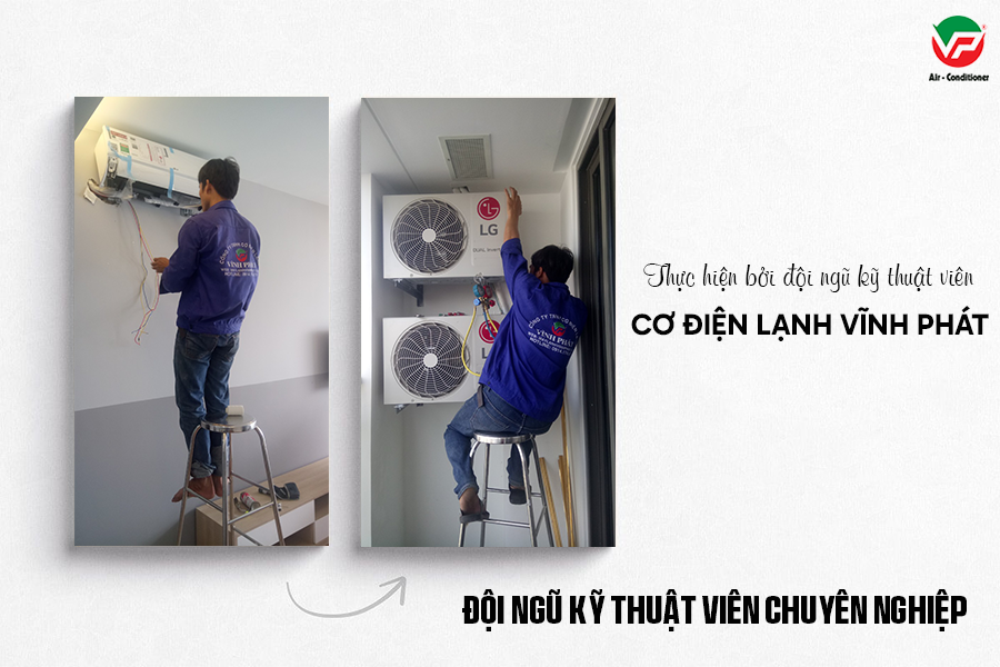 Nhà thầu uy tín chất lượng tại SG bán Máy lạnh treo tường LG Inverter