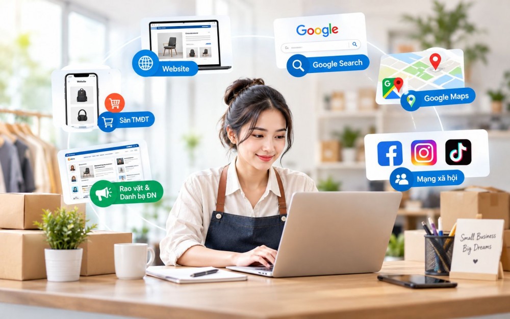 Doanh Nghiệp Nhỏ Nên Đăng Sản Phẩm Ở Đâu Để Tiếp Cận Khách Hàng?