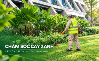 Chăm sóc cây xanh – Giải pháp duy trì cảnh quan xanh sạch, an toàn