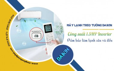 Các quyền lợi khi lắp đặt Máy lạnh treo tường DAIKIN 1.5HP tại Vĩnh Phát