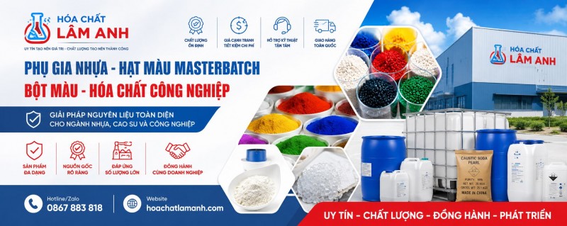Phụ Gia Nhựa, Hạt Màu Masterbatch Và Hóa Chất Công Nghiệp | Hóa Chất Lâm Anh