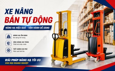 Xả hàng giá gốc xe nâng bán tự động và xe nâng điện kéo tay