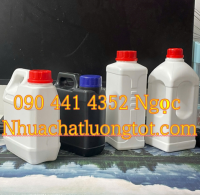 Sản xuất can nhựa đựng hoá chất 500ml, can nhựa vuông 1 lít, can nhựa 2 lít đựng