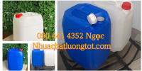 Thùng nhựa 10 lít đựng axit, bán can nhựa 20 lít, can nhựa 25 lít vuông