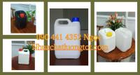 Sản xuất can nhựa 500ml, can nhựa 1 lít HDPE, can nhựa 2 lít vuông trắng