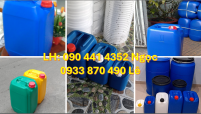 Chuyên can nhựa HDPE 10 lít cao cấp, can nhựa 20l đựng thực phẩm, can hóa chất