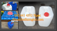 Cung cấp can nhựa, thùng nhựa 10 lít đựng hoá chất, can nhựa dung tích 20 lít