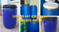 Thùng phuy nhựa cũ có tốt không? bán thùng phuy cũ giá rẻ 220L đựng hóa chất