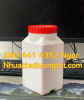 Hủ nhựa 100g, bán hủ nhựa 250g đựng hoá chất, hủ nhựa 500g đựng gia vị