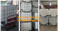 Chuyên bồn nhựa 1000L nhập khẩu, thùng nhựa vuông 1000 lít, thùng nhựa cũ 1000L