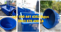 Thùng vuông 500 lít đựng thủy sinh, thùng nhựa tròn 1000L trồng rêu xanh, thùng