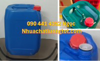 PP can nhựa 10 lít, can nhựa 20 lít đựng chất tẩy, thùng nhựa 25L đựng hoá chất,