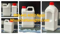 Chuyên bán can nhựa 0.5 lít, can 1 lít nhựa HDPE, can 2 lít đựng ba zơ