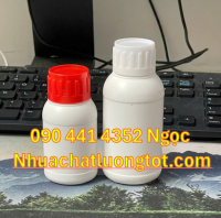 Bán chai nhựa đựng hoá chất 50ml, chai nhựa HDPE 100ml, 250ml, 500ml
