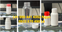 SX chai nhựa 50ml dày, chai 100ml đựng thuốc BVTV, chai nhựa 250ml đựng H2S03