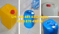 Can nhựa 10 lít trữ xăng, can nhựa 20 lít vận chuyển dầu, can nhựa 25 lít đựng