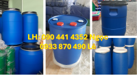 Thùng phuy nhựa 220 lít đựng hương liệu, thùng nhựa 120 lít đựng thức ăn gia cầm