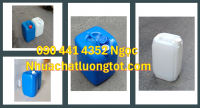 Thùng đựng hóa chất 10 lít vuông, can nhựa 20 lít tròn, can nhựa 25 lít vuông