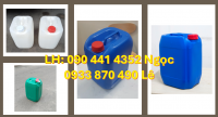 Can nhựa 10 lít đựng chất tẩy rửa, can nhựa 20 lít đựng hóa chất, thùng nhựa 25