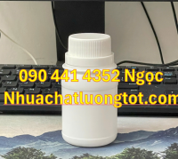 Chai nhựa HDPE 1 lít vuông, chai nhựa 0.5 lít đựng bột hóa học, chai nhựa 250ml