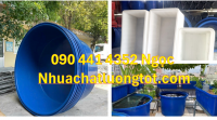 Bán thùng nhựa chữ nhật 100 lít, thùng nhựa 200 lít đựng nông sản, thùng nhựa