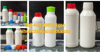Chai nhựa 1 lít có vạch chia, chai nhựa 500ml màu trong, chai nhựa 250ml đựng
