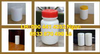 Hủ nhựa 1 ký đựng hóa chất, sx hủ nhựa 500g giá rẻ, hủ nhựa 250g đựng bột nghệ