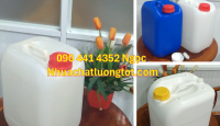 Bán can nhựa 10 lít HDPE, can nhựa 20L đựng hóa chất nguy hại, can nhựa 25L đựnga