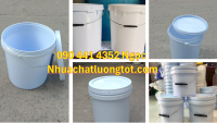 Chuyên vỏ thùng sơn 12 lít cao cấp, thùng sơn trơn 16 lít, thùng đựng sơn nhựa