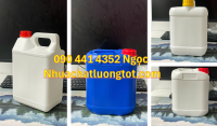Bình nhựa 500ml vuông HDPE, can nhựa 1 lít màu đỏ, can nhựa 2 lít đựng trà sưa