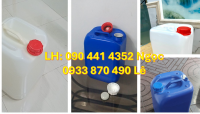 Can nhựa đựng hóa chất 10l, can nhựa 20l đựng sữa tươi, can nhựa 25L vuông